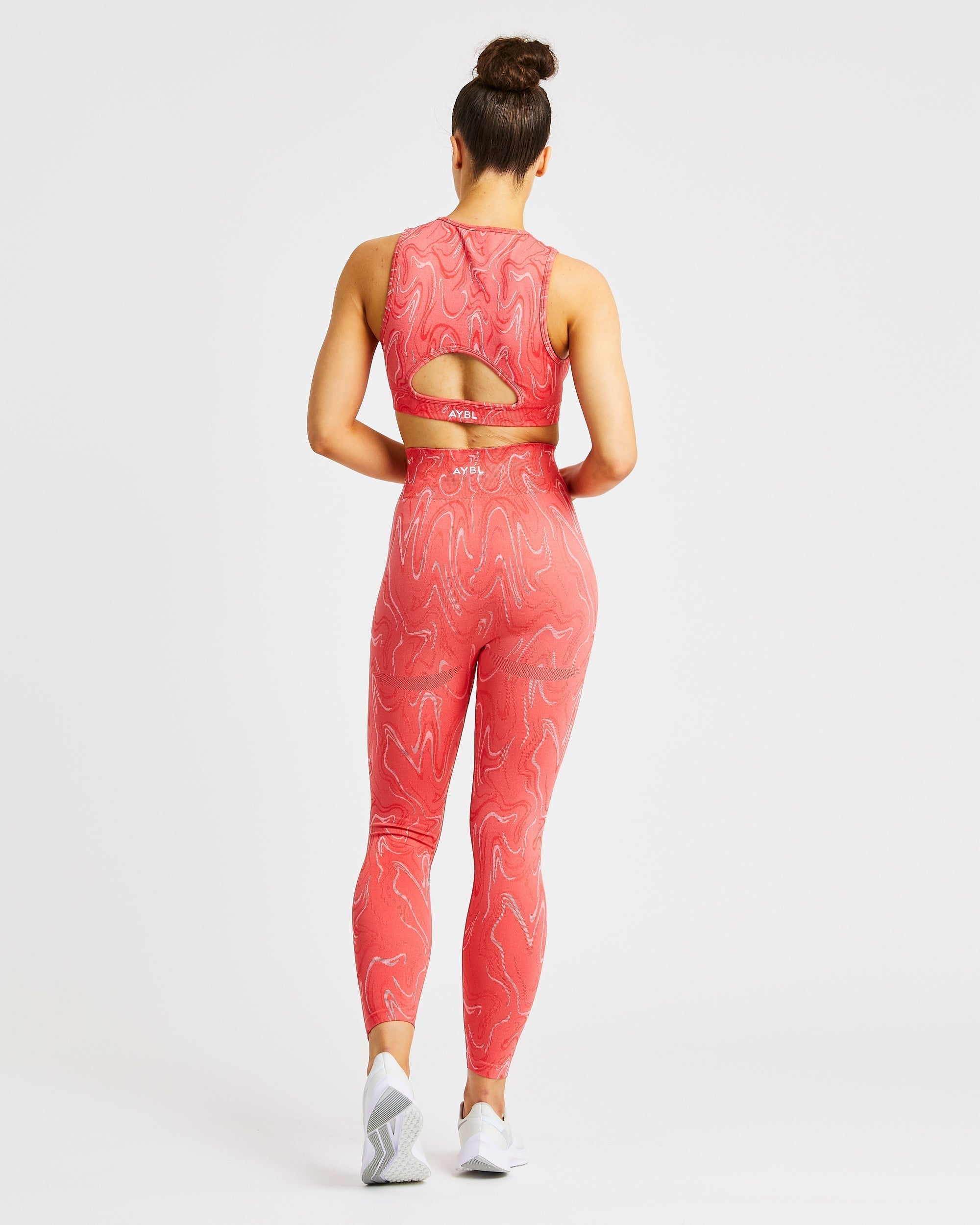 Velocity Seamless Leggings - Coral