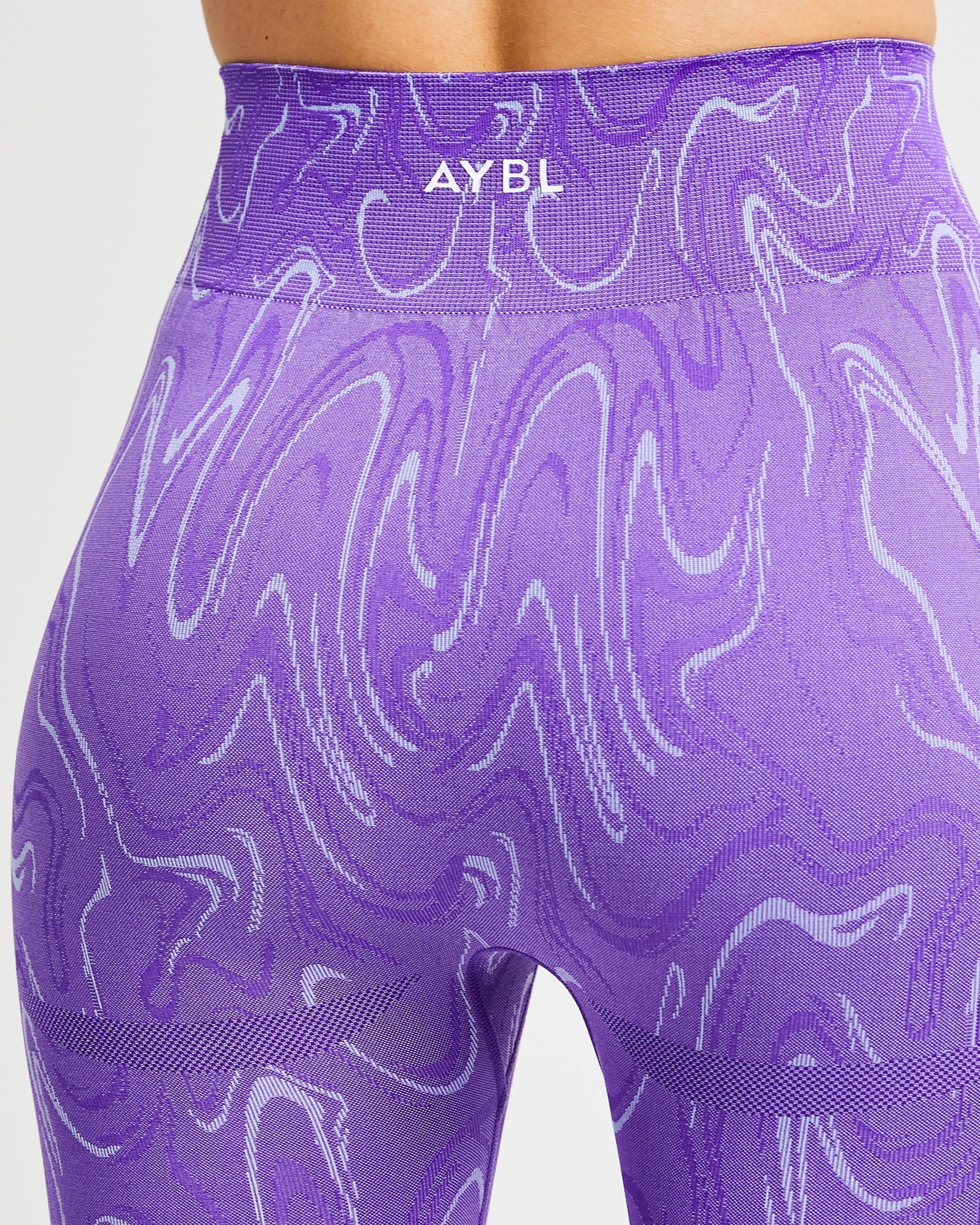 Velocity Seamless Leggings - Violet