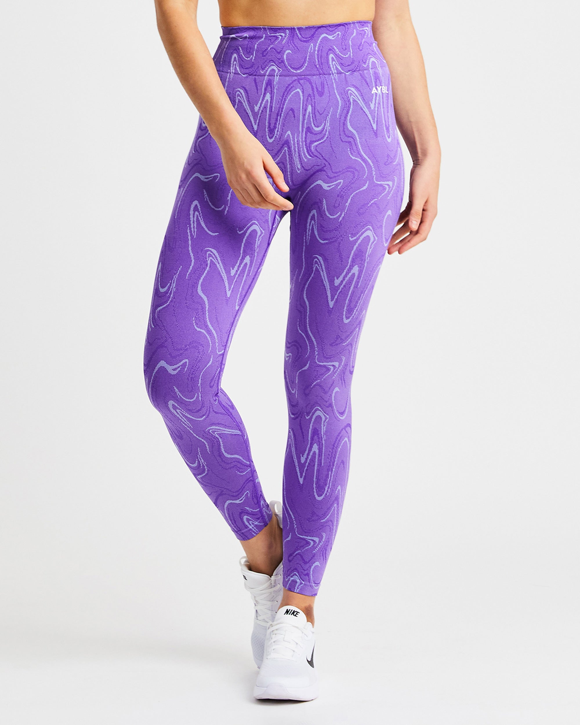 Velocity Seamless Leggings - Violet