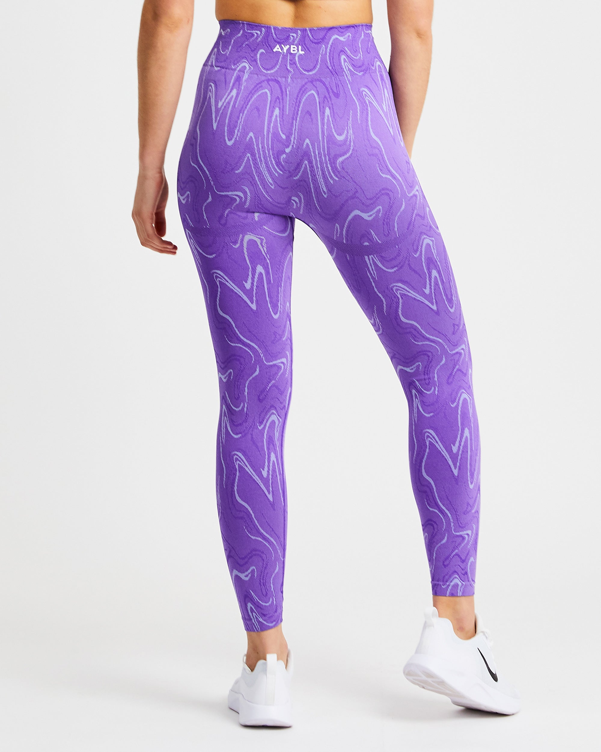 Velocity Seamless Leggings - Violet