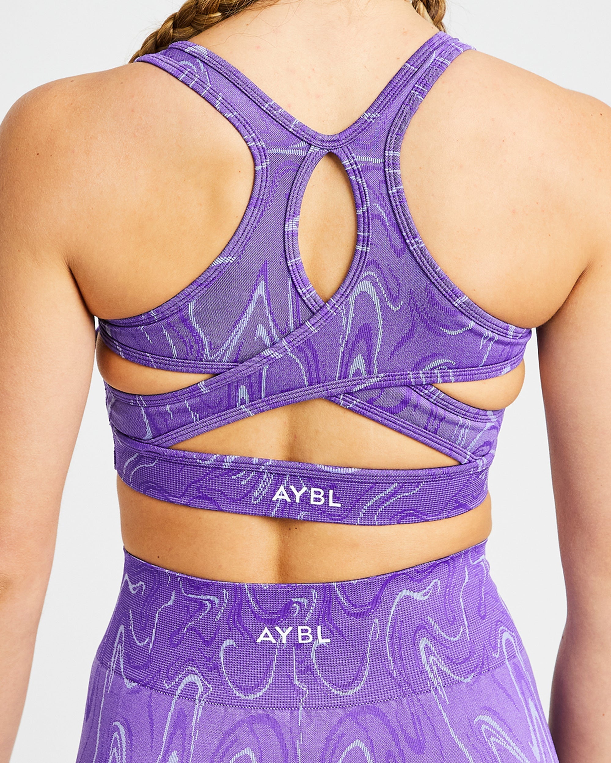 Velocity Seamless Sports Bra - Violet