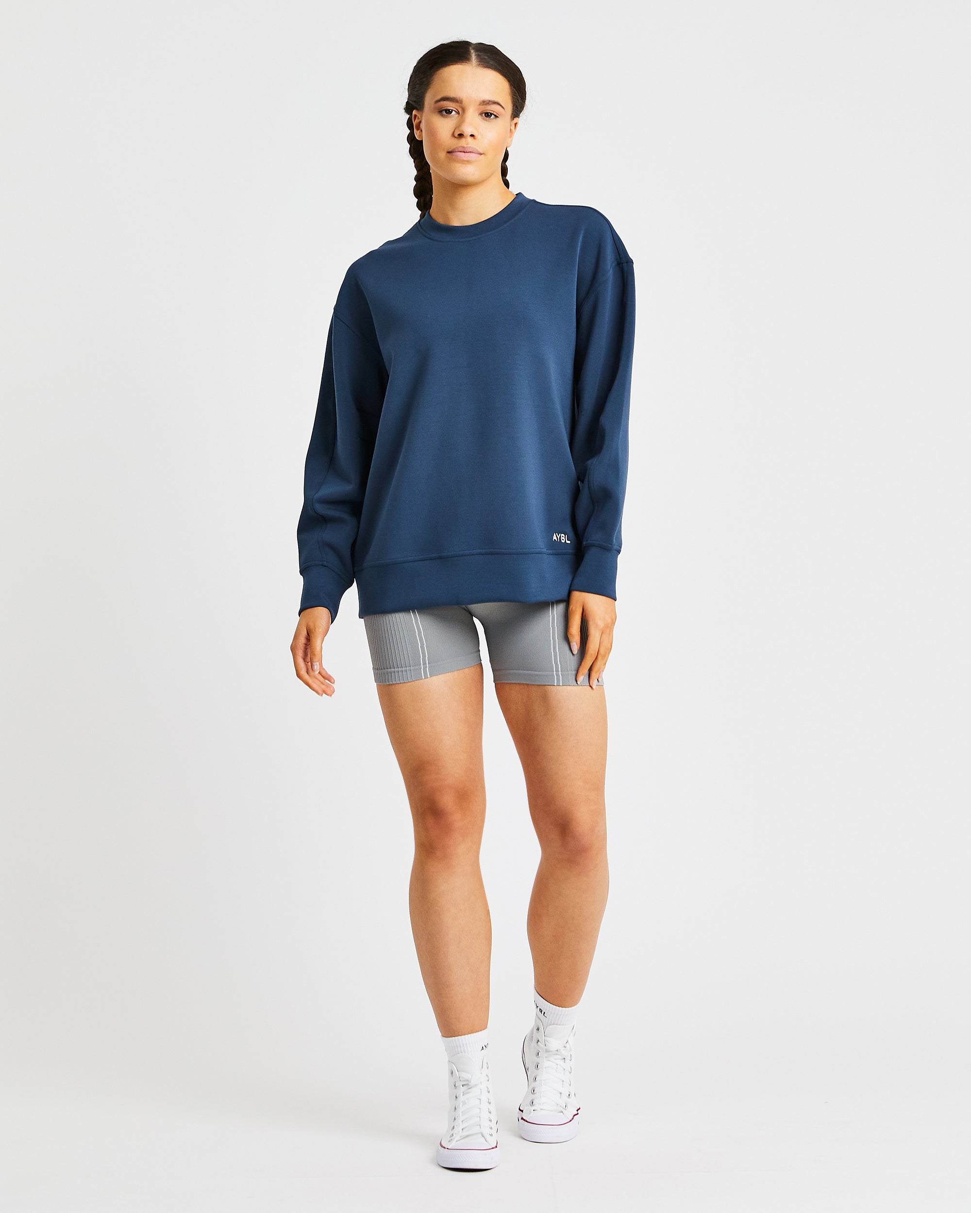 Oversized Jumper - Navy