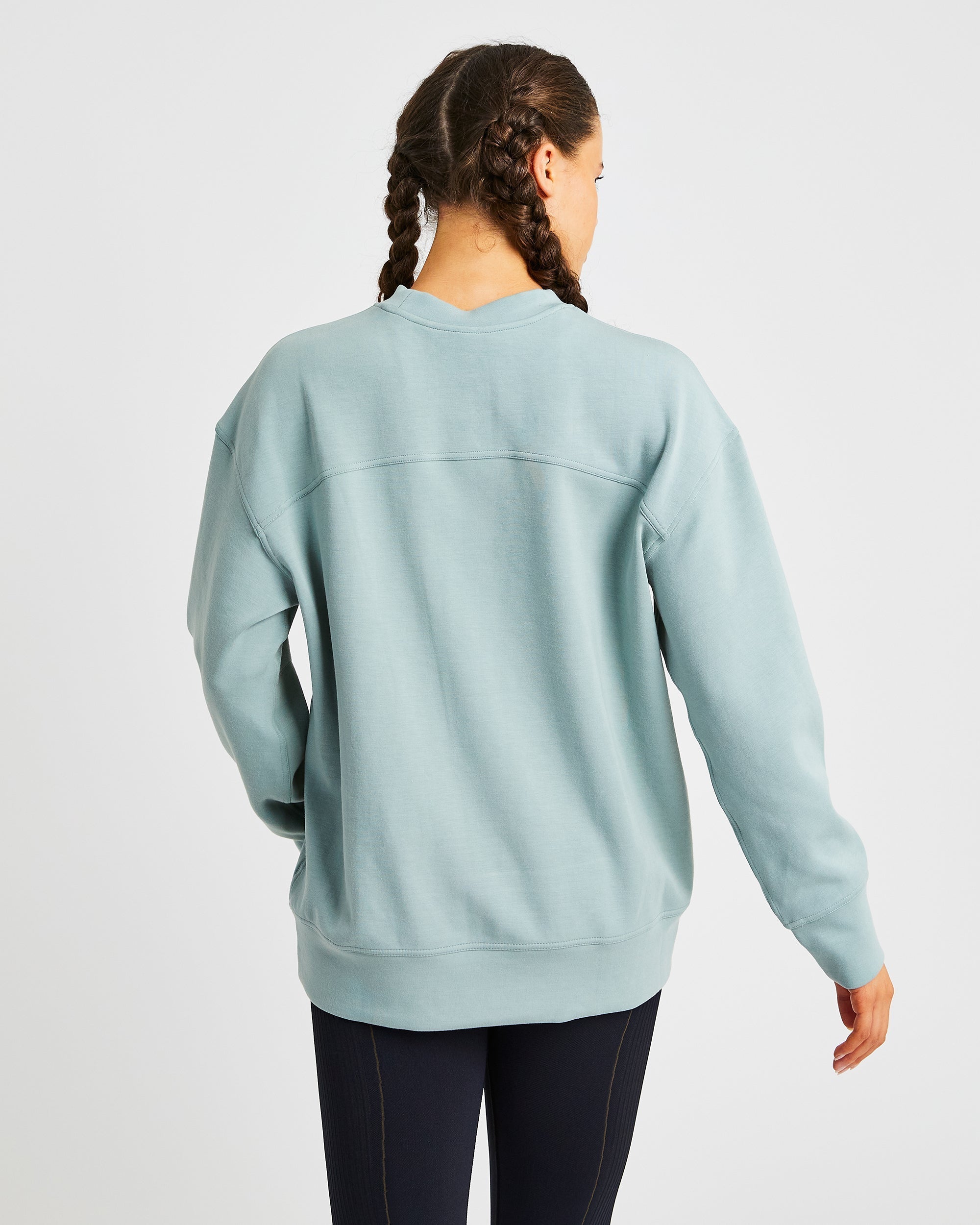 Oversized Jumper - Sage Vert