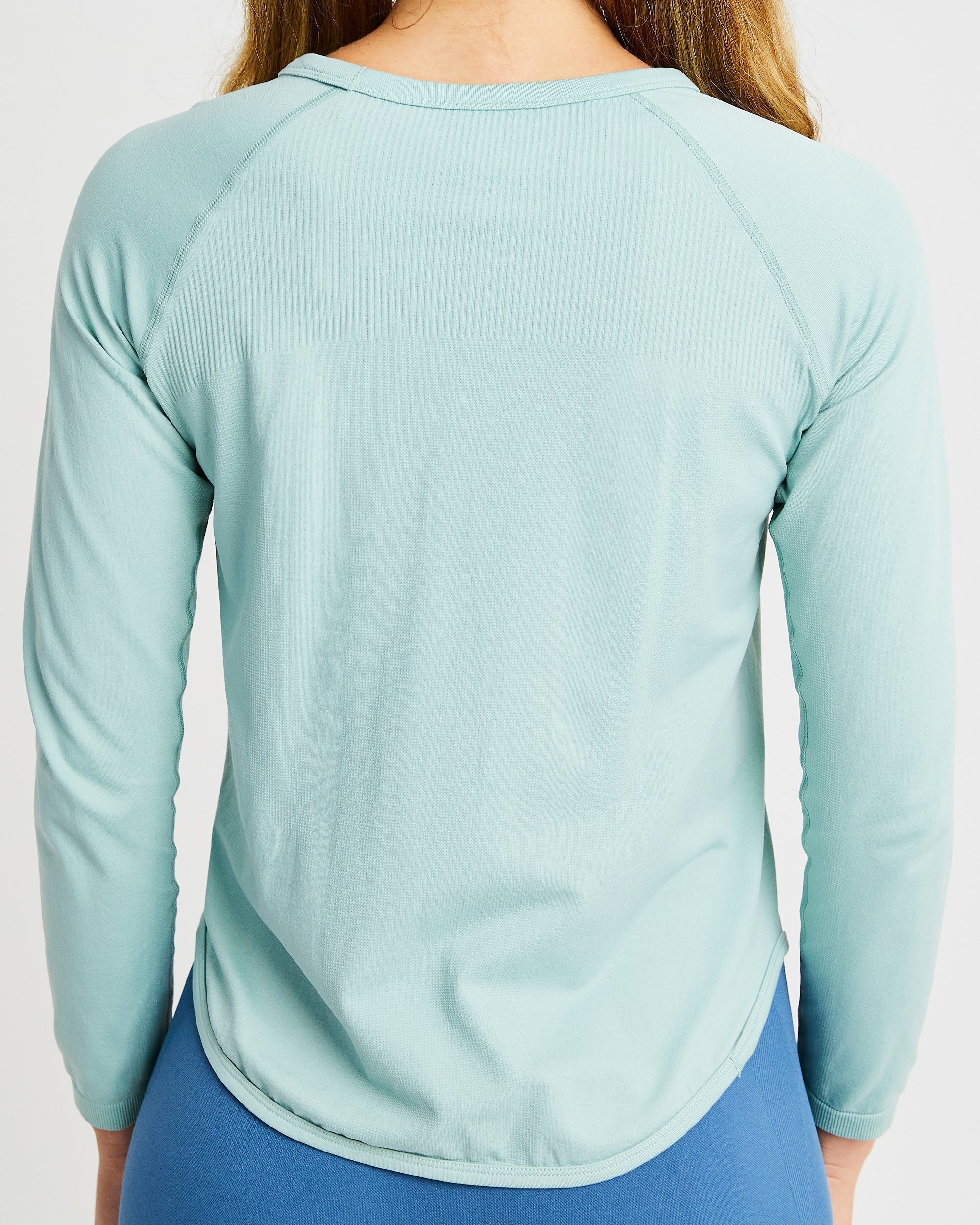 Reform Seamless Long Sleeve T Shirt - Sage Vert