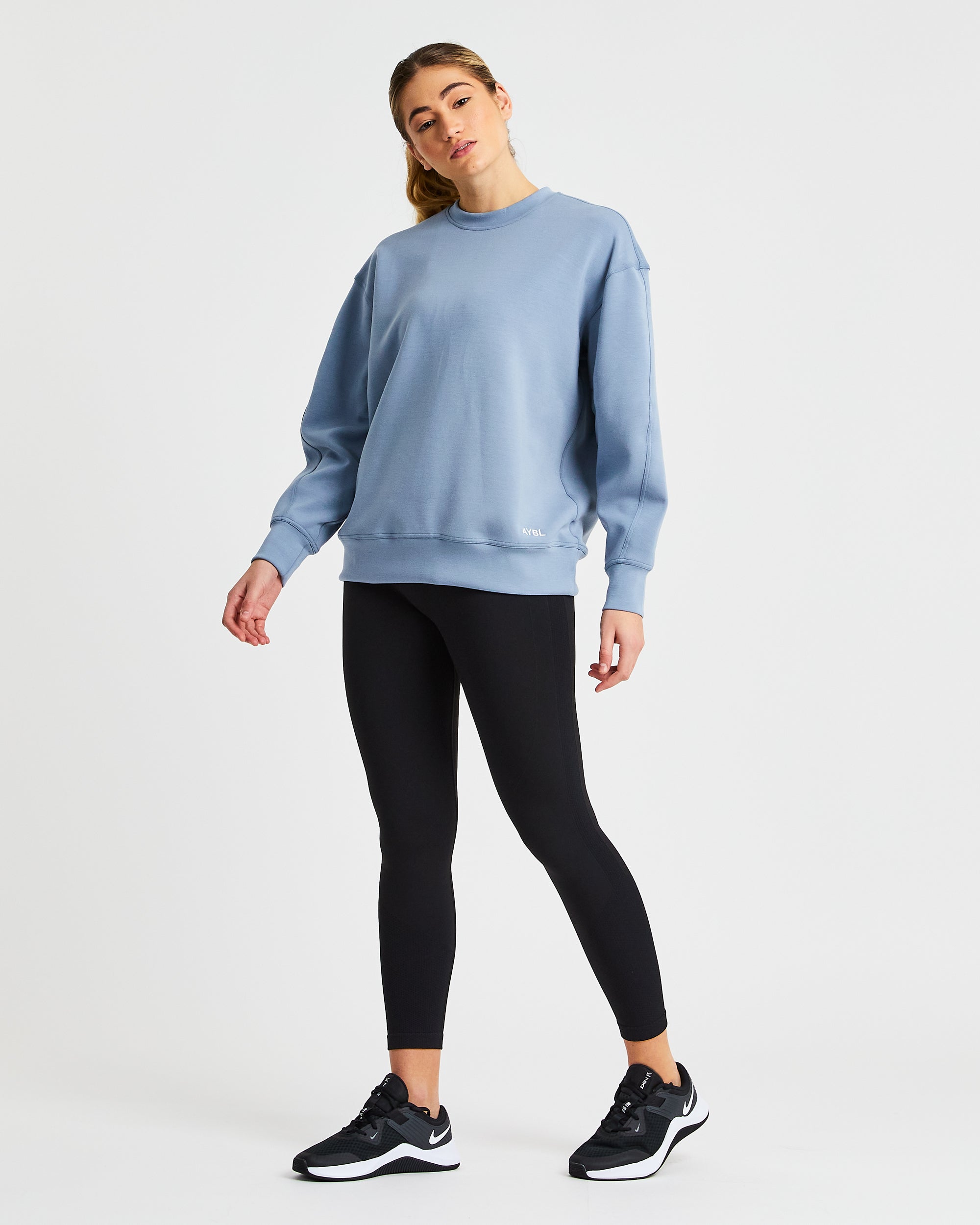 Oversized Jumper - Bleu