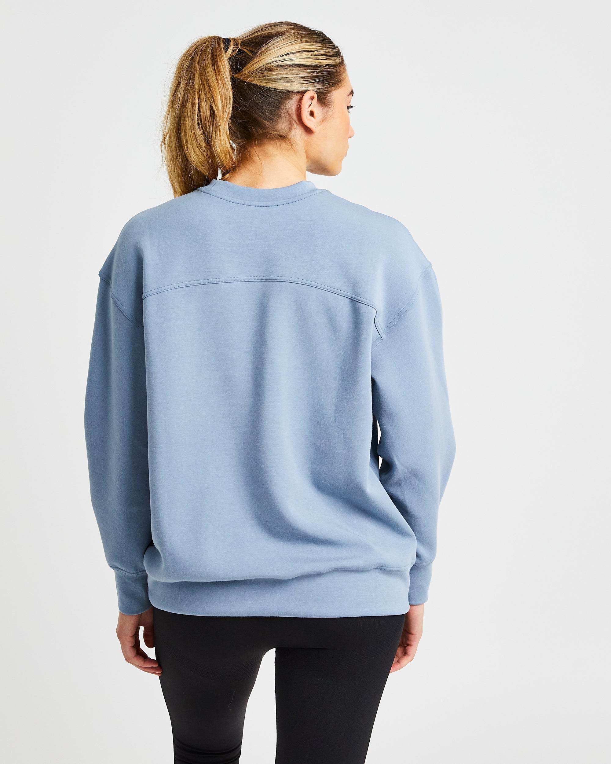 Oversized Jumper - Bleu