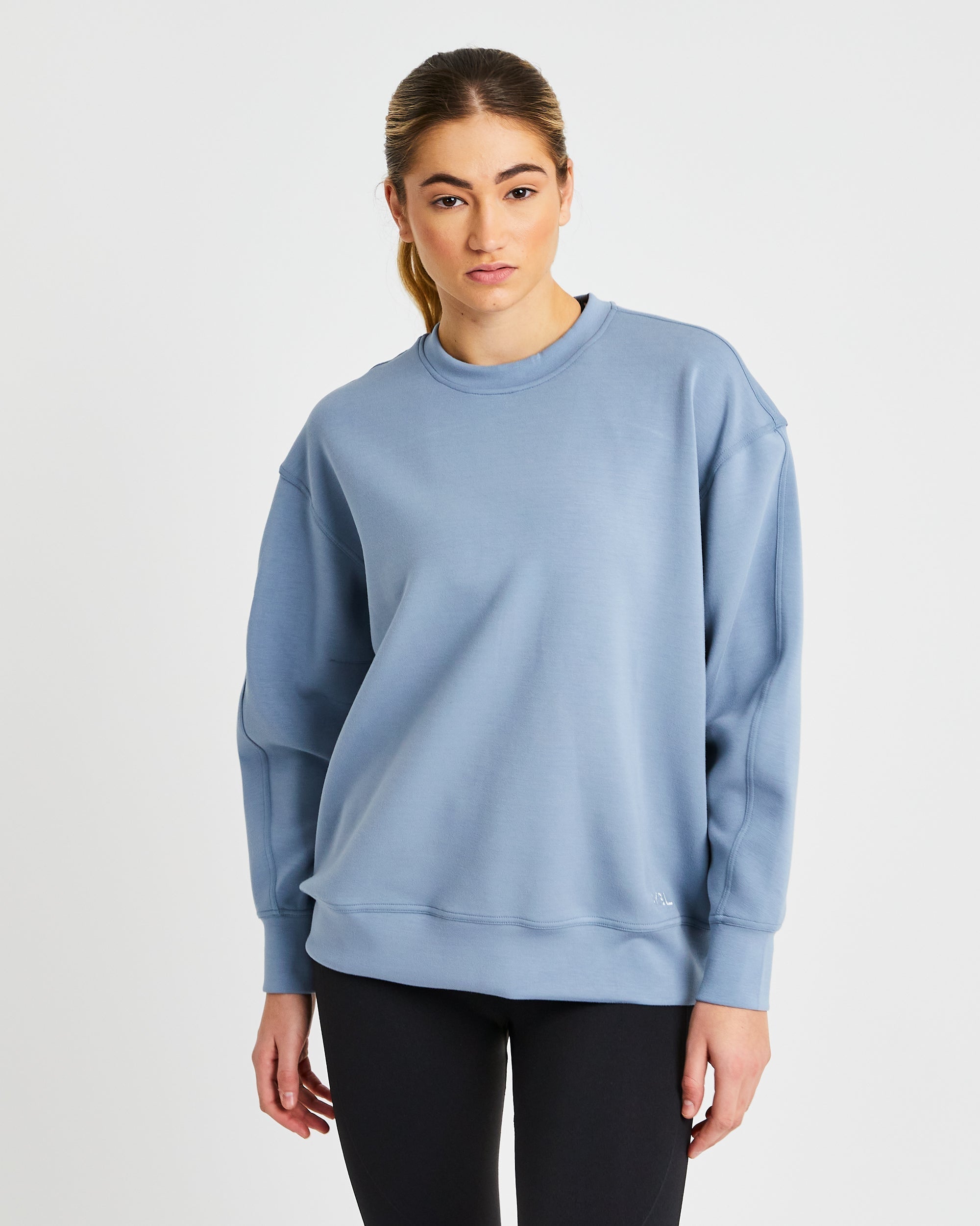 Oversized Jumper - Bleu