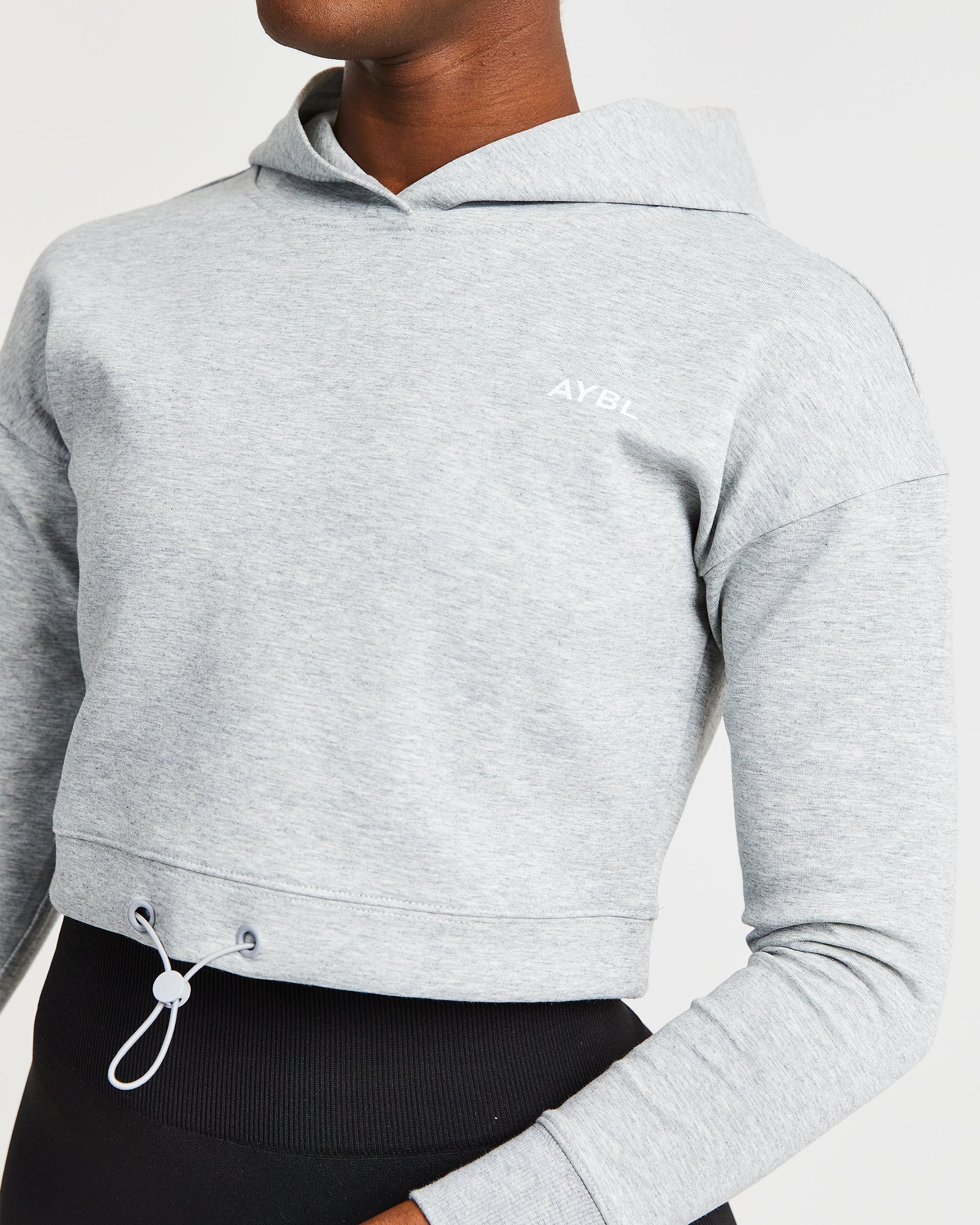 Everyday Drawcord Hoodie - Heather Gris