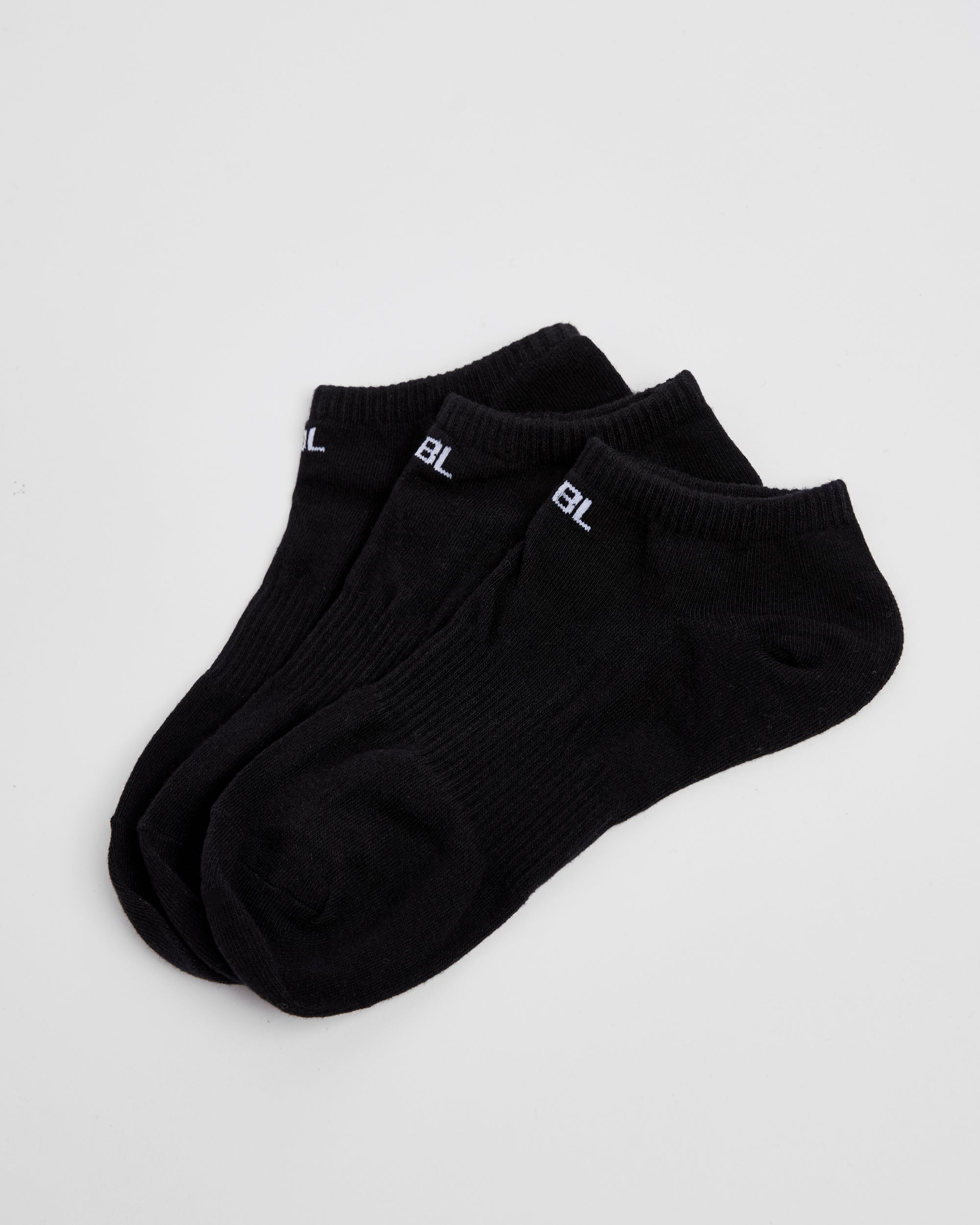 Everyday Trainer Socks (3 Pack) - Noir